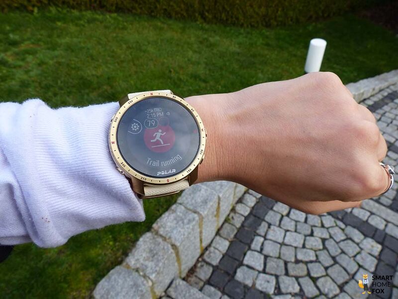 Man sieht die Sportmodi auf der Polar Grit X Pro.